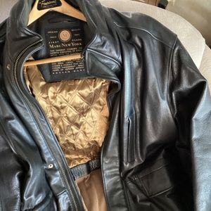 Leather Marc New York jacket